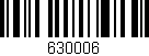 Código de barras (EAN, GTIN, SKU, ISBN): '630006'