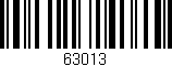 Código de barras (EAN, GTIN, SKU, ISBN): '63013'