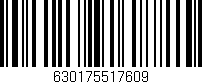 Código de barras (EAN, GTIN, SKU, ISBN): '630175517609'