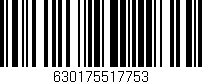 Código de barras (EAN, GTIN, SKU, ISBN): '630175517753'