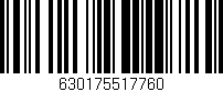 Código de barras (EAN, GTIN, SKU, ISBN): '630175517760'