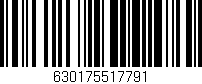 Código de barras (EAN, GTIN, SKU, ISBN): '630175517791'