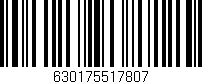 Código de barras (EAN, GTIN, SKU, ISBN): '630175517807'