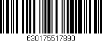 Código de barras (EAN, GTIN, SKU, ISBN): '630175517890'