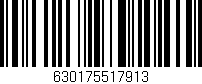 Código de barras (EAN, GTIN, SKU, ISBN): '630175517913'