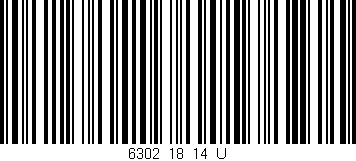 Código de barras (EAN, GTIN, SKU, ISBN): '6302_18_14_U'