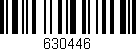 Código de barras (EAN, GTIN, SKU, ISBN): '630446'