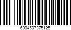 Código de barras (EAN, GTIN, SKU, ISBN): '6304567375125'