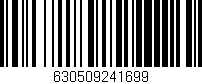 Código de barras (EAN, GTIN, SKU, ISBN): '630509241699'
