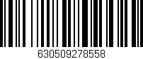 Código de barras (EAN, GTIN, SKU, ISBN): '630509278558'