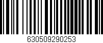 Código de barras (EAN, GTIN, SKU, ISBN): '630509290253'