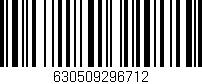 Código de barras (EAN, GTIN, SKU, ISBN): '630509296712'