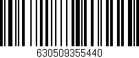 Código de barras (EAN, GTIN, SKU, ISBN): '630509355440'
