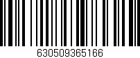 Código de barras (EAN, GTIN, SKU, ISBN): '630509365166'