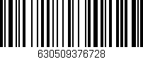 Código de barras (EAN, GTIN, SKU, ISBN): '630509376728'