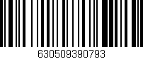 Código de barras (EAN, GTIN, SKU, ISBN): '630509390793'