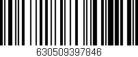 Código de barras (EAN, GTIN, SKU, ISBN): '630509397846'