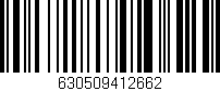 Código de barras (EAN, GTIN, SKU, ISBN): '630509412662'