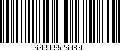 Código de barras (EAN, GTIN, SKU, ISBN): '6305095269870'