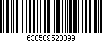 Código de barras (EAN, GTIN, SKU, ISBN): '630509528899'
