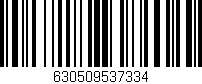 Código de barras (EAN, GTIN, SKU, ISBN): '630509537334'