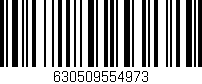 Código de barras (EAN, GTIN, SKU, ISBN): '630509554973'
