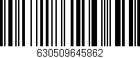 Código de barras (EAN, GTIN, SKU, ISBN): '630509645862'