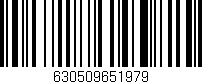 Código de barras (EAN, GTIN, SKU, ISBN): '630509651979'