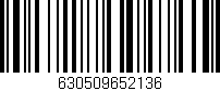 Código de barras (EAN, GTIN, SKU, ISBN): '630509652136'