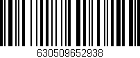 Código de barras (EAN, GTIN, SKU, ISBN): '630509652938'