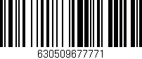Código de barras (EAN, GTIN, SKU, ISBN): '630509677771'