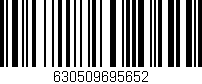 Código de barras (EAN, GTIN, SKU, ISBN): '630509695652'