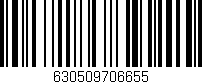 Código de barras (EAN, GTIN, SKU, ISBN): '630509706655'