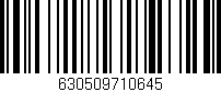 Código de barras (EAN, GTIN, SKU, ISBN): '630509710645'