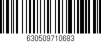 Código de barras (EAN, GTIN, SKU, ISBN): '630509710683'