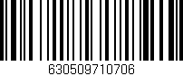 Código de barras (EAN, GTIN, SKU, ISBN): '630509710706'
