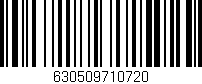 Código de barras (EAN, GTIN, SKU, ISBN): '630509710720'