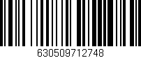 Código de barras (EAN, GTIN, SKU, ISBN): '630509712748'