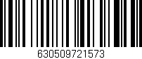 Código de barras (EAN, GTIN, SKU, ISBN): '630509721573'
