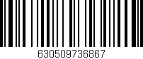 Código de barras (EAN, GTIN, SKU, ISBN): '630509736867'