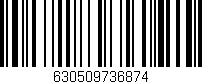 Código de barras (EAN, GTIN, SKU, ISBN): '630509736874'