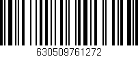 Código de barras (EAN, GTIN, SKU, ISBN): '630509761272'