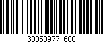 Código de barras (EAN, GTIN, SKU, ISBN): '630509771608'
