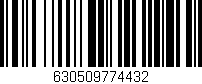 Código de barras (EAN, GTIN, SKU, ISBN): '630509774432'