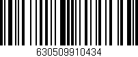 Código de barras (EAN, GTIN, SKU, ISBN): '630509910434'