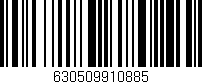 Código de barras (EAN, GTIN, SKU, ISBN): '630509910885'