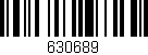 Código de barras (EAN, GTIN, SKU, ISBN): '630689'