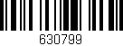 Código de barras (EAN, GTIN, SKU, ISBN): '630799'