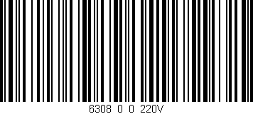 Código de barras (EAN, GTIN, SKU, ISBN): '6308_0_0_220V'