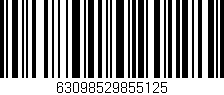 Código de barras (EAN, GTIN, SKU, ISBN): '63098529855125'